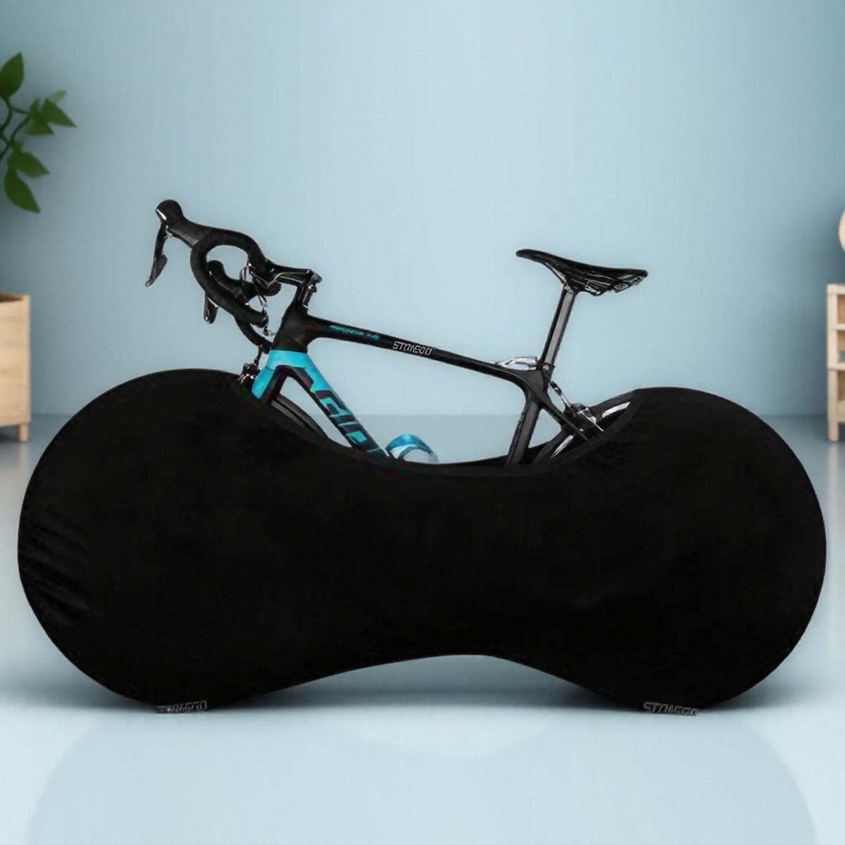 

Чехол для горного велосипеда МТБ Дорожный велосипед Защита от пыли Полный чехол Водонепроницаемая эластичная ткань Аксессуары для велоспорта в помещении и на открытом воздухе