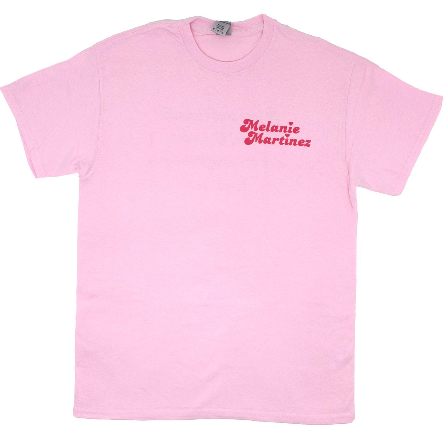 Men s Melanie Martinez Heart Tee T-shirt X-Large Pink S