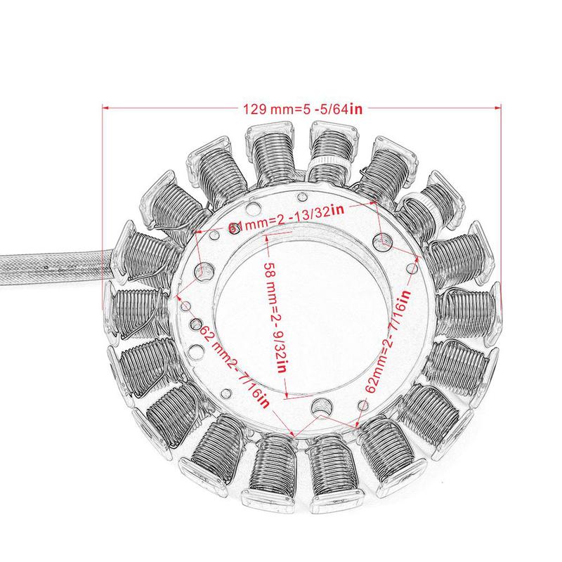 Motorcycle Regulator Rectifier Stator Coil Gasket For Yamaha BT1100 Bulldog 2002-2006 XVS1100 Drag Star V-Star Custom 1999-2002