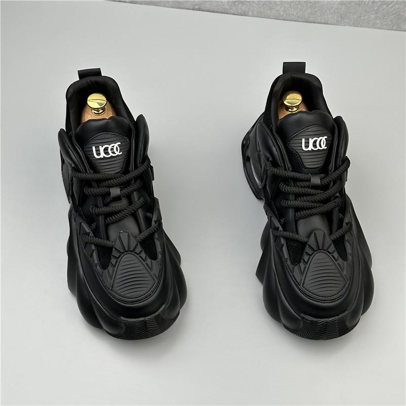 Brand Chunky Men Shoes Fashion Skateboard Shoes for Men New Comfortable Lace Up Vulcanized Shoes Platform Zapatillas Hombre
