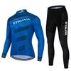 Autumn and Winter Long-sleeved S Cycling Suit, Men's and Women's Breathable Road Mountain Bike Suit