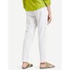DIGITAL SHOPEE Women Cotton Trouser Pant Regular Fit for Office School Formal Casual Daily Use (White, Large)