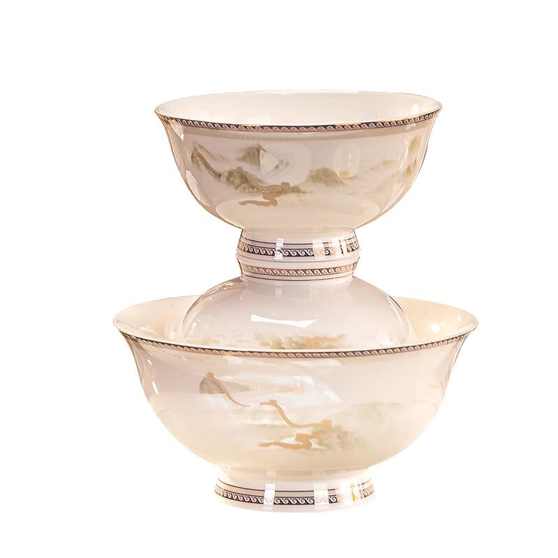 Jingdezhen Bone China Dinnerware Set - 36-Piece