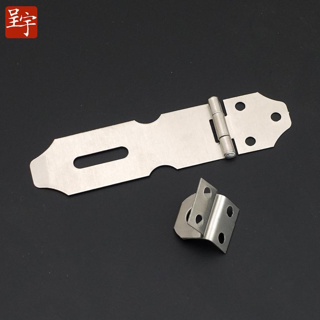Stainless Steel Surface-Mounted Lock for Wooden Doors and Cabinets