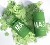 Green Tea Smear-on Solid Mask Cleans Dead Skin Improves Skin Condition Rejuvenates Skin Refreshes Facial Cleansing Mask