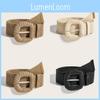 Weaving Pp Style Straw Braid Belt Round Buckle Wide Design Summer Outfit Dress