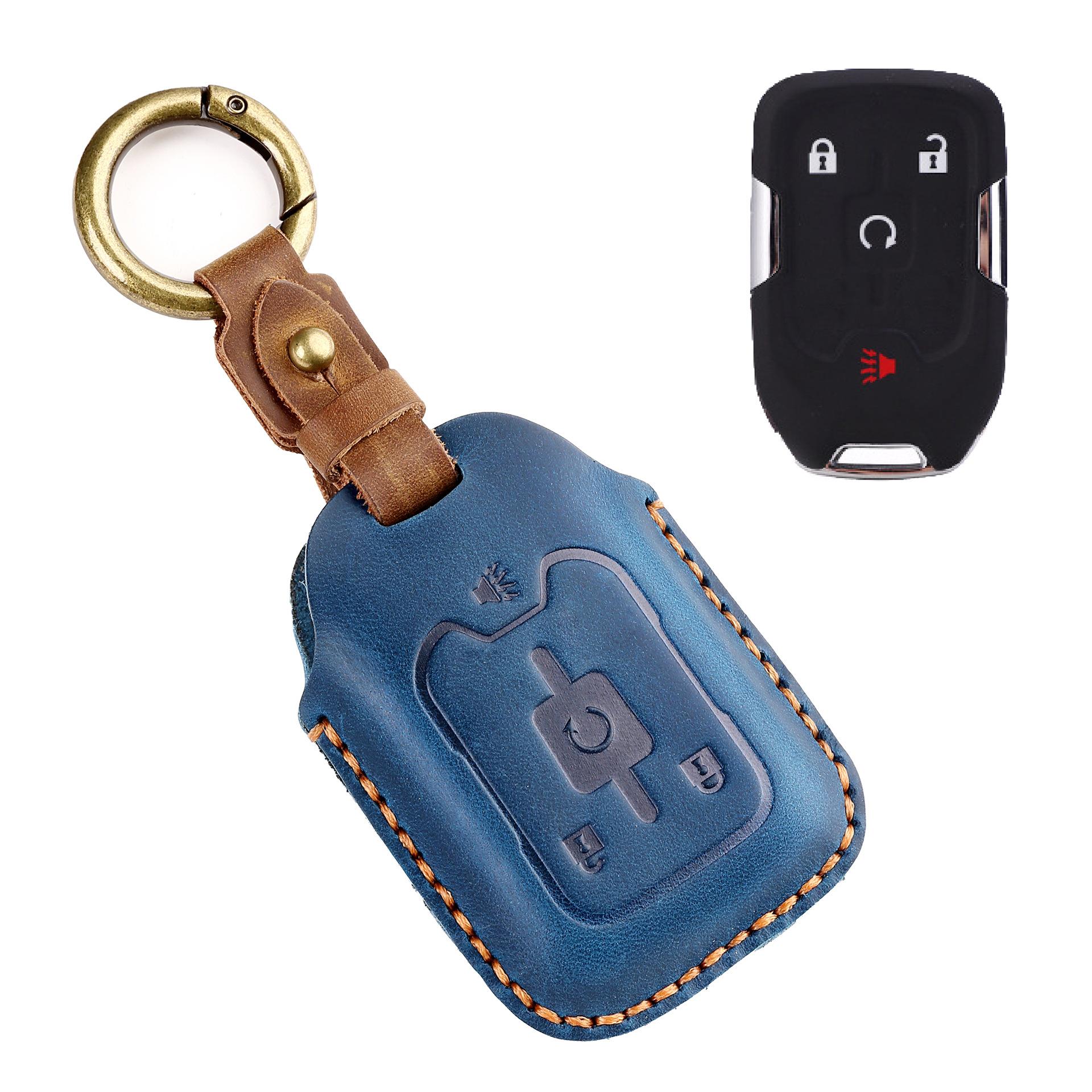 Suitable for Chevrolet GMCYukon Remote Control Key Chain Protection Car Key Cover Cross-border Special General Protective Case