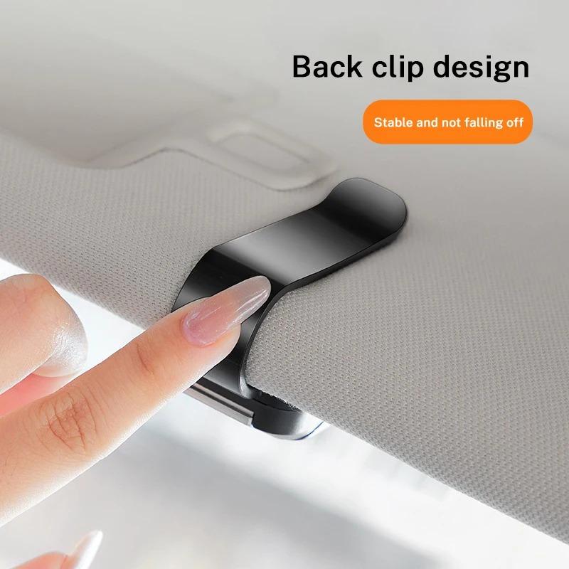 1Pcs Glasses Storage Holder Car Sun Visor Sunglasses Clip For VW GTI Polo Golf Passat Tiguan Arteon Touareg CC Taigo Caddy Jetta BH4