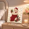 Pearl painting Christmas Santa Claus stocking art kit handmade DIY holiday home decor wall art painting