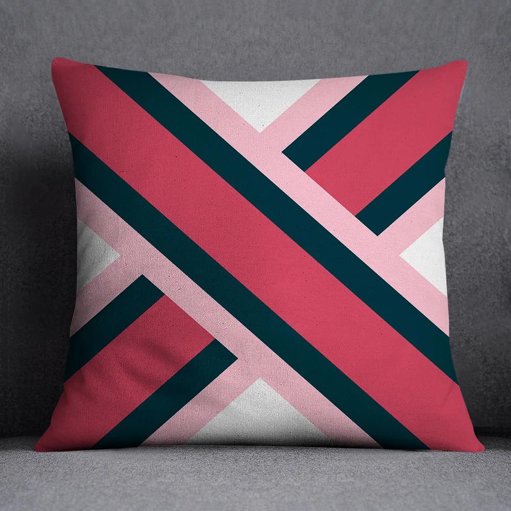 Wohnkultur Geometrische Design Kissenbezug Schlafzimmer Wohnzimmer Minimalistischen Büro Auto Innen