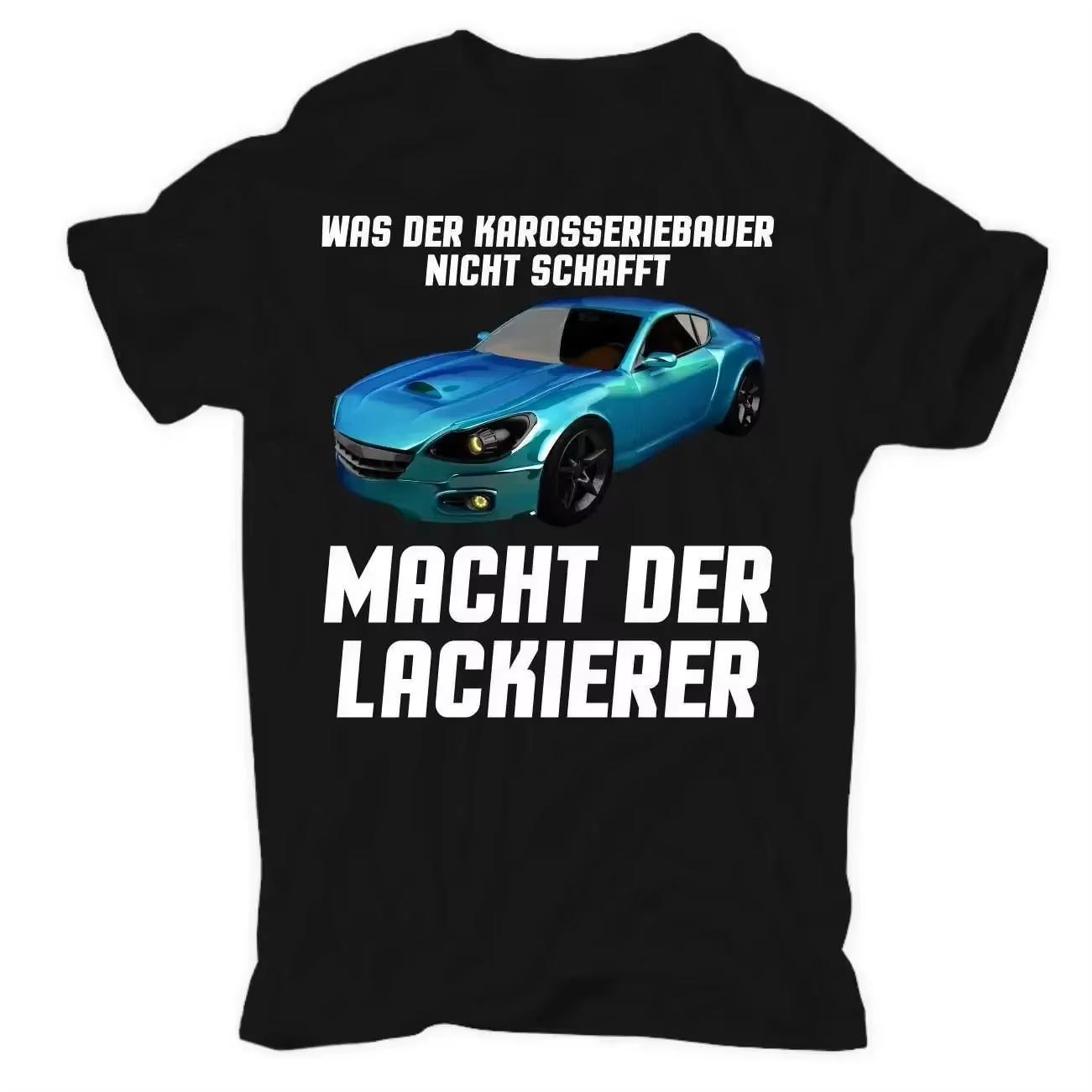 

2025 Лето Новая Сила Декорирования Дизайн Автомобиля Профессиональный Мастер Тюнинг Автомобиля Гаечный Ключ Футболка Короткий Рукав Круглый Вырез Мужская Футболка XXXXXL