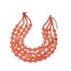 Acrylic Beaded Multi-Layer Necklace for Women Party Jewelry Accessory