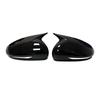 For Genesis G70 2017 2018      Car Rearview Side Mirror Cover Wing Cap Exterior Door Trim Adhesive Sticker