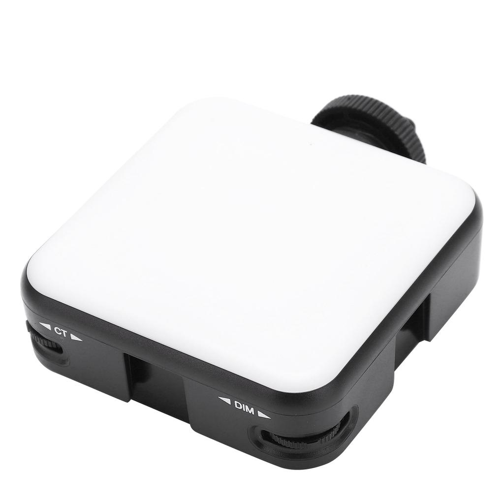 RGB Video Light Portable LED Camera 360 Degrees Full Color 2500‑9000K Photography Light 2000mAh Rechargeable with 3