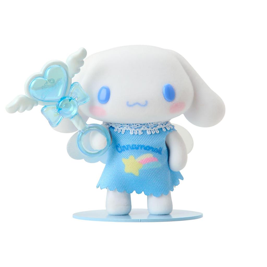Sanrio Flocked Doll Angel Friends Cinnamoroll 396699 (Pitatto Mini)
