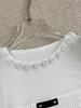 MIU Style 2026 Summer Diamond Flower Needlepoint Pullover Dress - Short Sleeve, Round Neck, High Quality