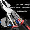 Multi Functional Wire Stripper Cutter Crimper Pliers for Cable Stripping Cutting Crimping Twisting