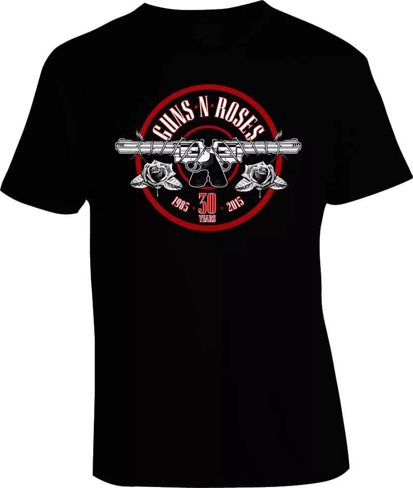 

Guns N Roses 30th Anniversary Logo Official Merchandise T-Shirt M/L/XL New M