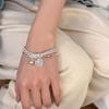 Korean Triple-Layer Pendant Bracelet: Elegant, Fashionable, Luxurious Niche Jewelry for Women