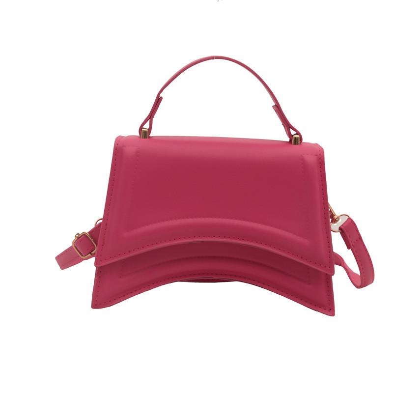 Trendy Minimalist 2024 Summer New Small Square Handbag Stylish Casual Tote Bag