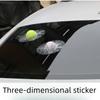 Personalized Baseball Golf, Tennis Car Stickers Creative Stickers, Rear Window Decorative Windshield Car Stickers, Three-dimensional Trend Stickers