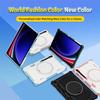 Suitable for Samsung Tablet Protective Case S7+ S7FE S8plus S9FE S9+ S10plus with Rotating Stand A11plus
