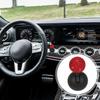Auto-Ein-Tasten-Starthebel mit Strassstein-Dekoration Push-Start-Joystick-Kugel Ein-Tasten-Start
