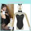Rascal Not Does Dream Of Bunny Girl Sakurajima Mai Schwarzer Body Dienstmädchen Kostüm
