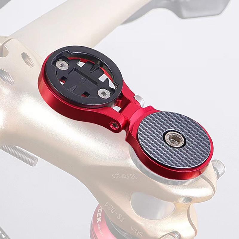 Suport reglabil pentru computer de bicicletă, montare pe pipă, suport pentru cronometru/vitezometru, stand de susținere, accesorii MTB, suport reglabil pentru ceas de bicicletă