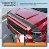 Powoq Hood Shield Compatible With 2014- Toyota Tundra TPE Front Hood Deflector Protector Replacement For 2014 2015 2016 2017 2018    Toyota Tundra