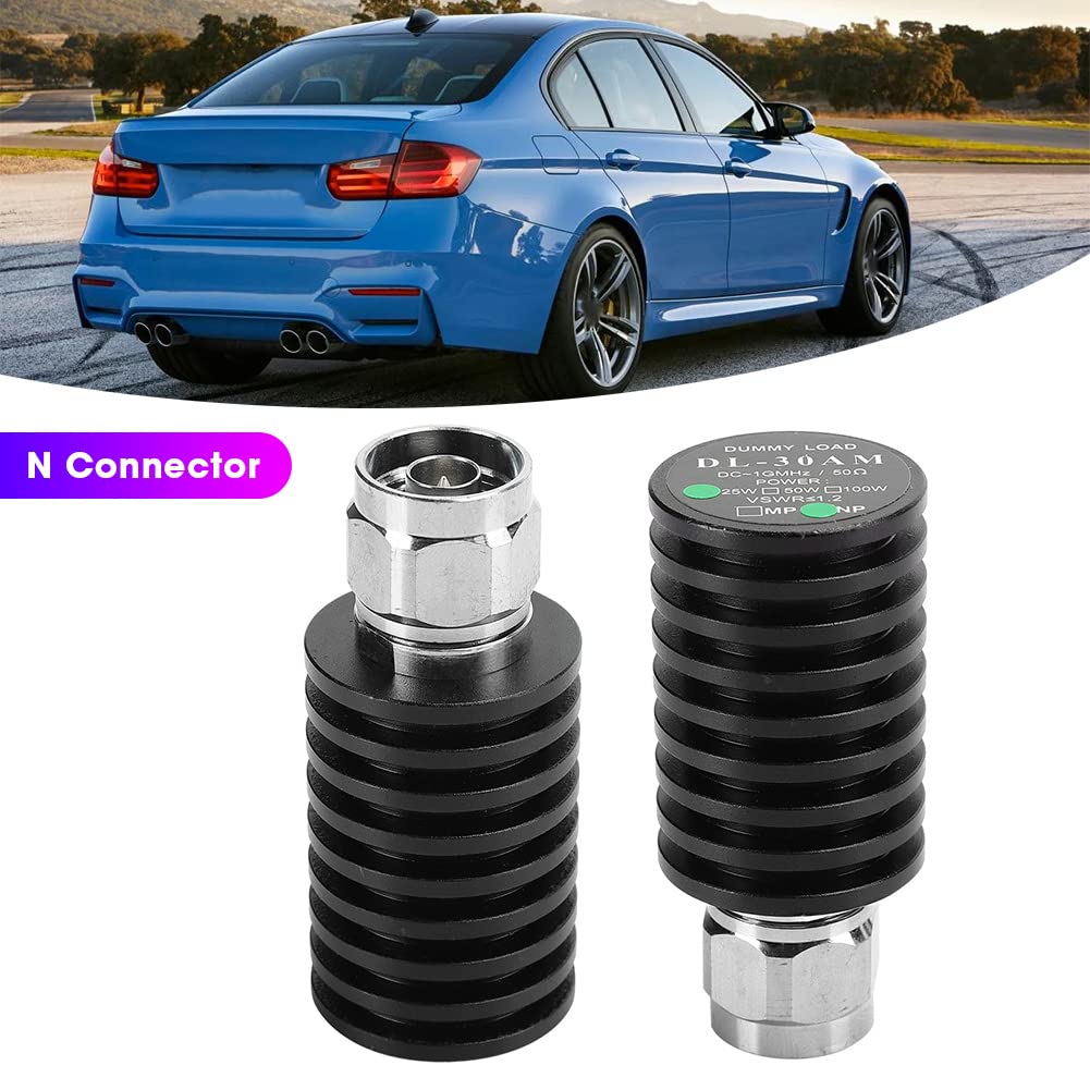 Antenna Dummy Load 50 Ohm Dummy Load DL 30A Antenna Dummy Load 1GHz 15W 50 Ohm Coaxial Terminator Test Radio (N Type)