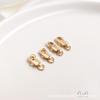 14K Gold-Filled Beads & Clasp Jewelry DIY Kit - Color-Retention, Fishtail/Spring/Lobster Clasps.