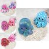 Adorable Sequin Double-sided Flip Reversible Octopus Plush Toy For Kids Joyful Moments