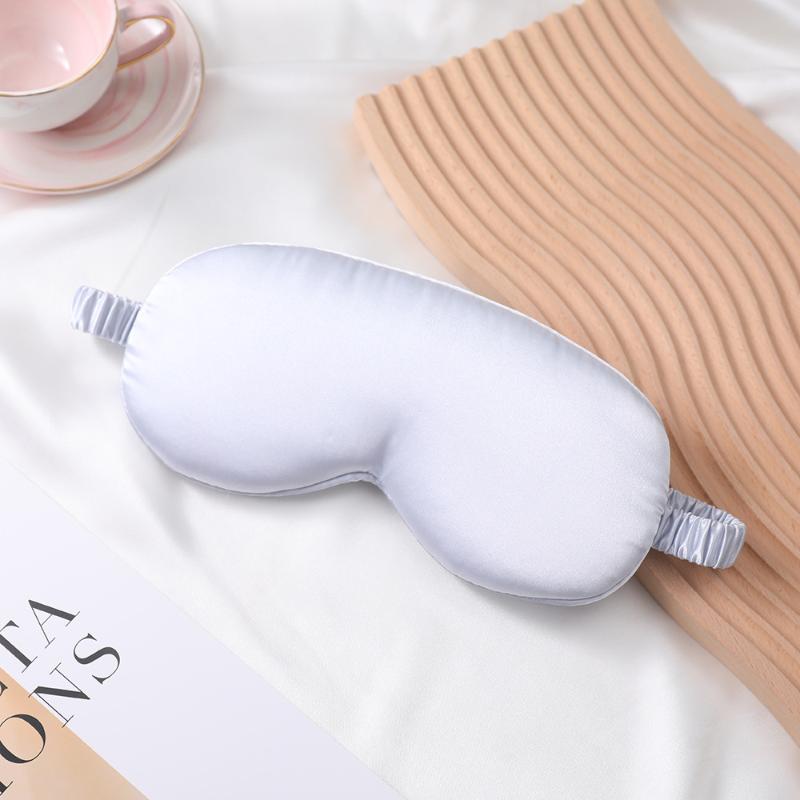 Imitated Silk Sleep Mask,3D Contoured No Pressure Eye Covers,Soft Blindfold For Sleeping,Luxury Silk Sleep Eye Mask