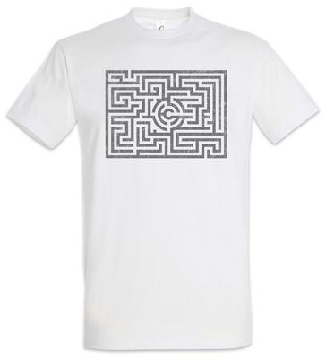 Maze I T-Shirt Mens Womens Tees Top Labyrinth Mystic Hypnosis Hypnotize Spiral Symbol Sign Circle