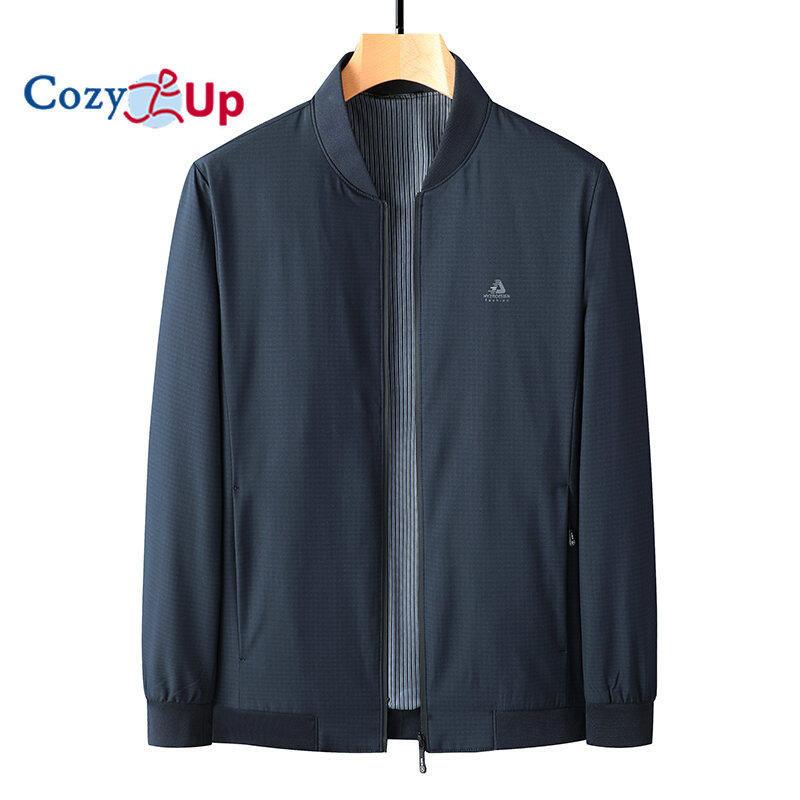 Cozy Up Casual Jackets Men Autumn Winter Casual Jacket Mens Coat Youth Handsome Top Coats Simple Jacket Mens
