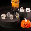Cartoon Halloween Luminous Ornaments Cute Ghost  Animal Miniature Figurine  Home Desk