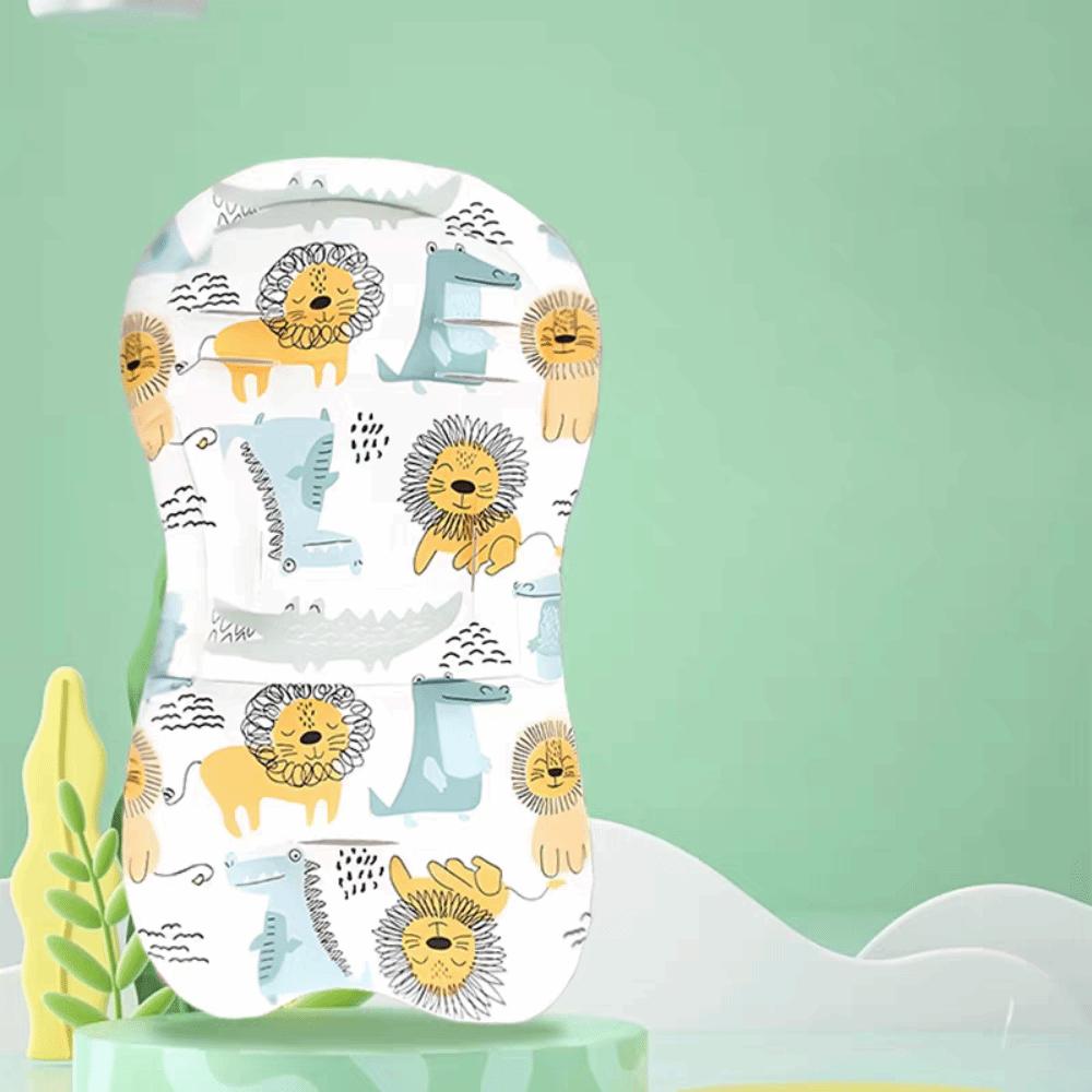 Cartoon Printed Baby Stroller Cushion Comfortable Dining Chair Cotton Pad Baby Pram Seat Mat Kids