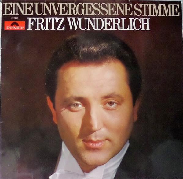

LP Record FRITZ WUNDERLICH Eine Unvergessene Stimme 249190 Polydor 1967 Germany Classical Used