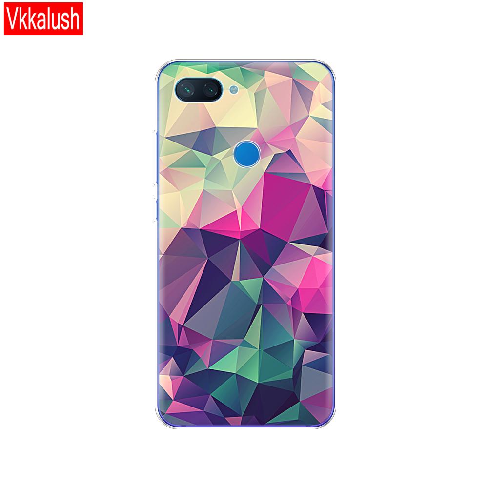Silikonhülle Für Xiaomi mi 8 LITE Hülle 6,26 Zoll klar TPU niedliche Hülle Für Xiaomi mi 8 lite Rückseite Für Xiaomi mi8 coque capa