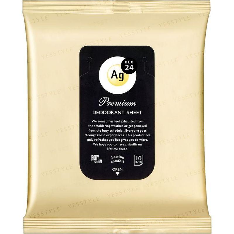 Shiseido - Ag Deo 24 Premium Deodorant Shower Sheet