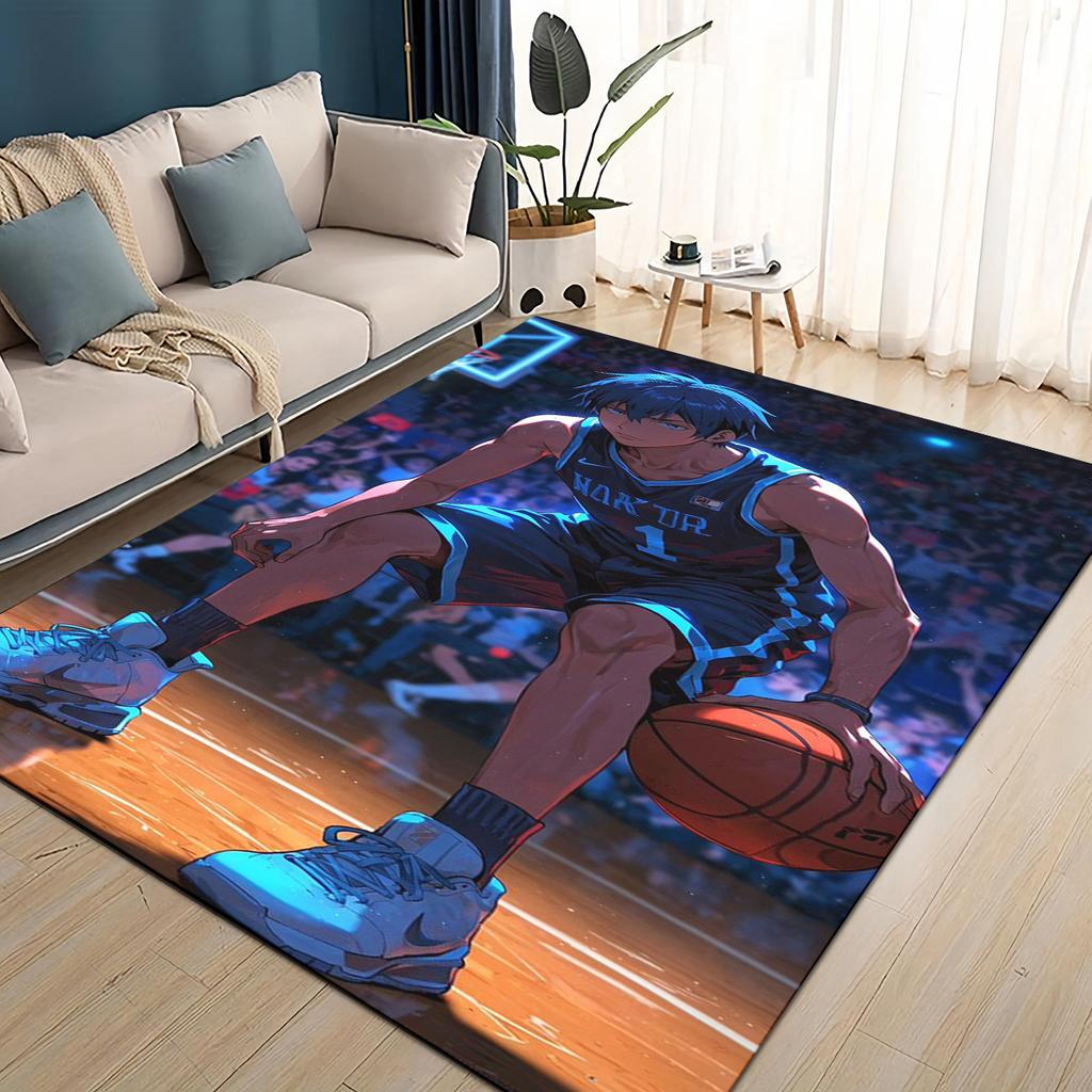 27 Styl Nowy Kreskówkowy Anime Kuroko no Basket Dywanik Dywan do Salonu Sypialni Dekoracja Domowa Sofa, Mata Podłogowa Antypoślizgowa do Zabawy dla Dzieci