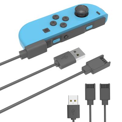 USB Charger Cable for Joycon Controller 2.5M Portable Charger Cable Travel Charging Cables for Switch Controller Charger