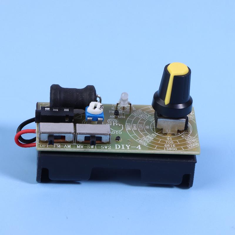 4-Band Digital Fm Mw Sw Radio Am Fm Medium Wave Shortwave Receiver Broadcasts Headphone Radio Module Antenna Volume Adjustable