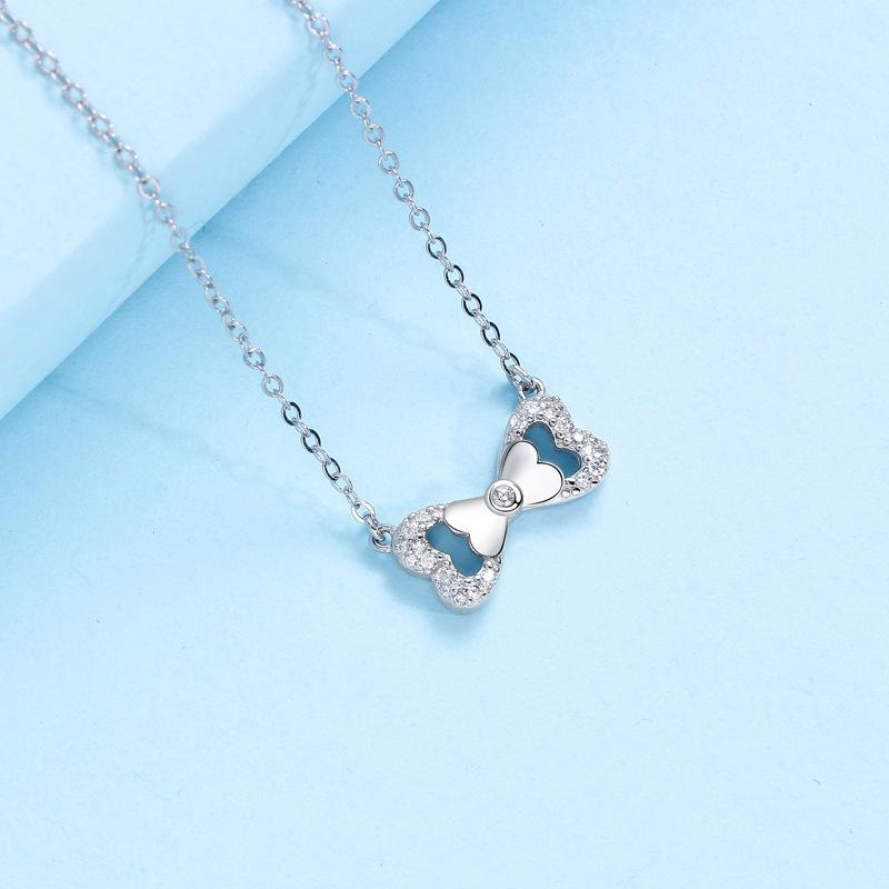 

Легкое роскошное нишевое милое ожерелье-бабочка для женщин, летнее, корейская версия, высококачественный дизайн, цепочка на ключицу, декоративные аксессуары, цепочка на шею