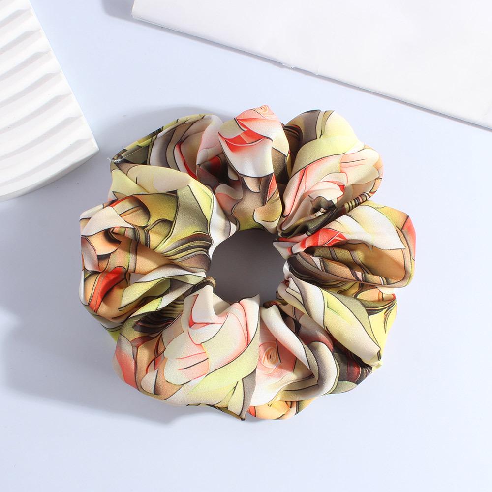 Vintage High-Elastic Korean Hairband and Scrunchie Set