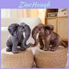 Charming Plush Elephant And Rhinoceros Toys In Various Sizes Perfect For Playtime