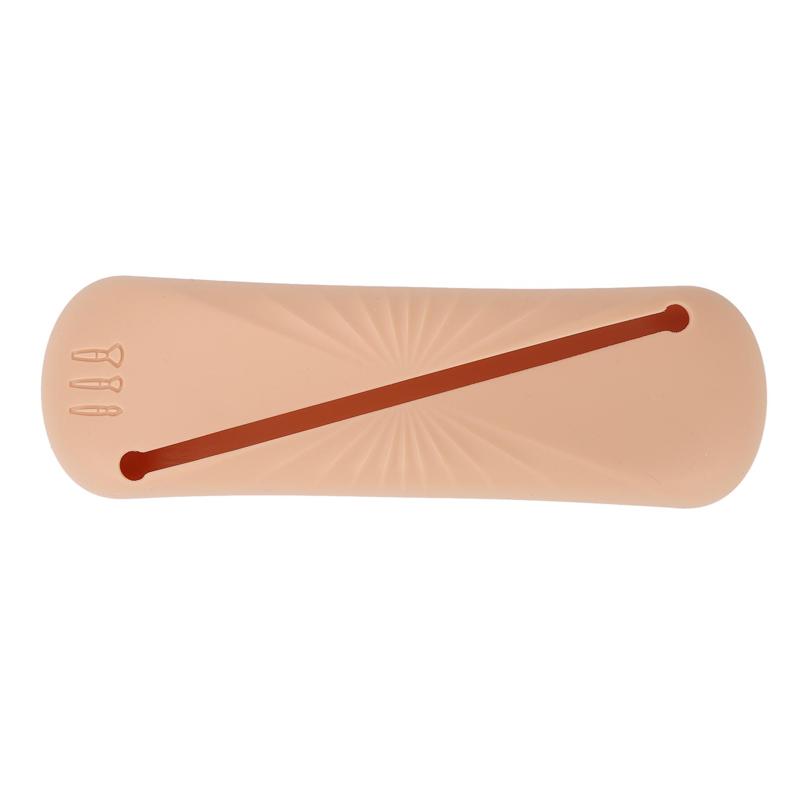 Silicone Makeup Brush Bag Large Capacity Portable Dustproof Travel Makeup Brush Holder