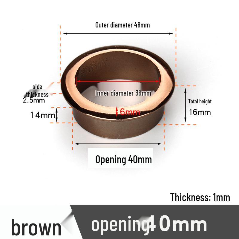 Round Cable Grommet: Desk Cable Organizer & Ventilation Cover