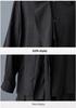 Spring Dark Style Niche Design: Loose Lapel Sashes Shirt & Wide Leg Pants Set